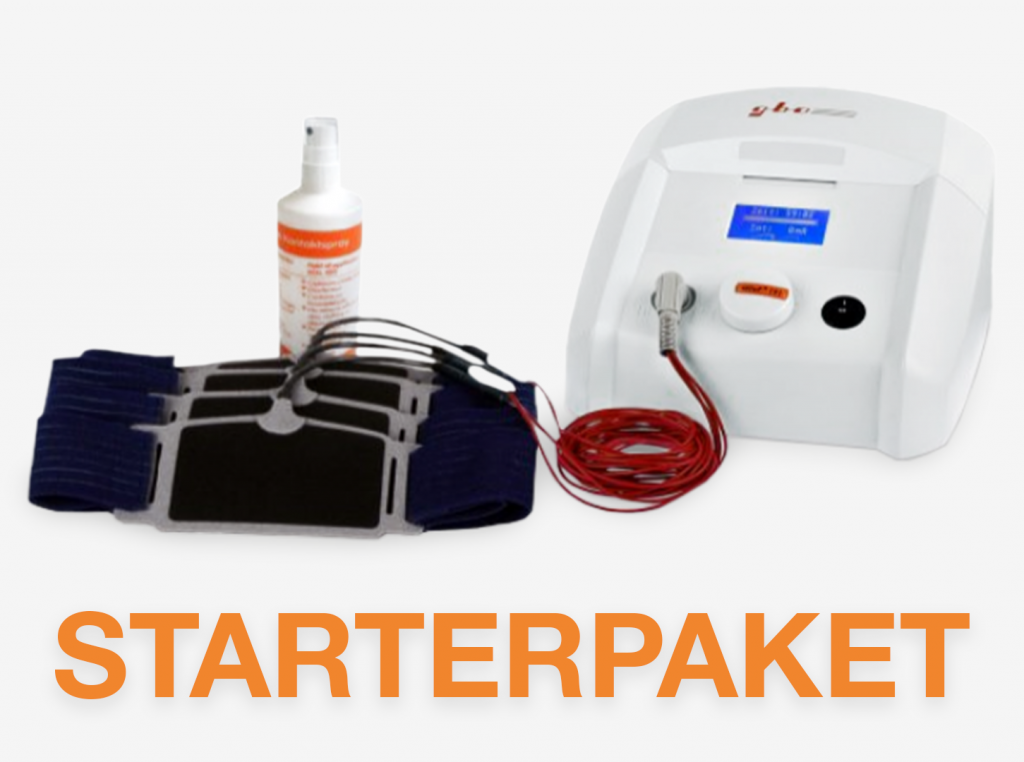 Starterpaket Starterpaket HiTop 191 Gerät Fixierbandagen Kontaktspray gbo Medizintechnik