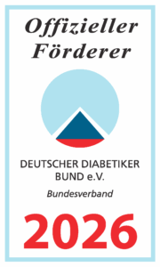 Förderer-Aufkleber-DDB_2026 Förderer Siegel Deutscher Diabetiker Bund