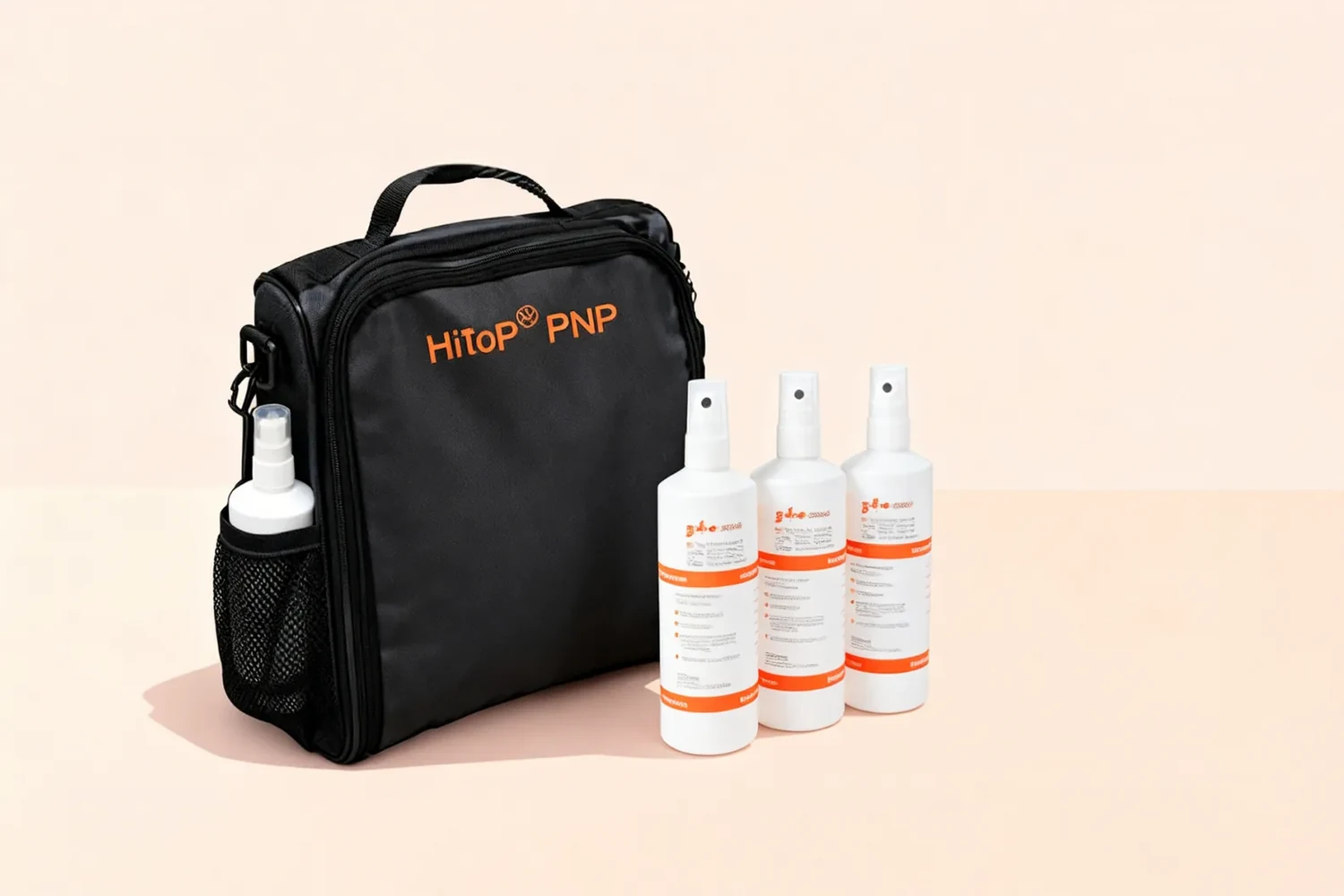 Tasche und Elektroden-Kontaktspray für das HiToP® PNP